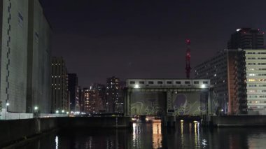 Tennoz Adası, Japonya Tokyo Gece Manzarası 2025