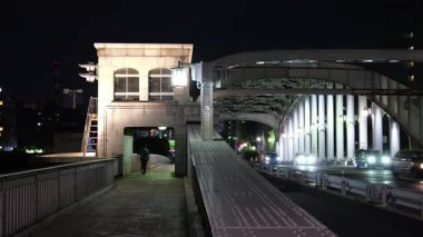 Kachidoki Köprüsü, Japonya Tokyo Gecesi Mayıs 2025