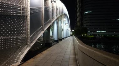 Kachidoki Köprüsü, Japonya Tokyo Gecesi Mayıs 2025