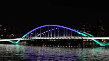 Tsukiji Ohashi, Japonya Tokyo gecesi Mayıs 2025