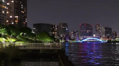 Ishikawajima Parkı, Japonya Tokyo Gecesi Mayıs 2025