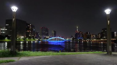 Ishikawajima Parkı, Japonya Tokyo Gecesi Mayıs 2025