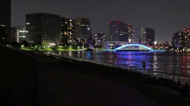 Ishikawajima Parkı, Japonya Tokyo Gecesi Mayıs 2025