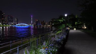 Ishikawajima Parkı, Japonya Tokyo Gecesi Mayıs 2025