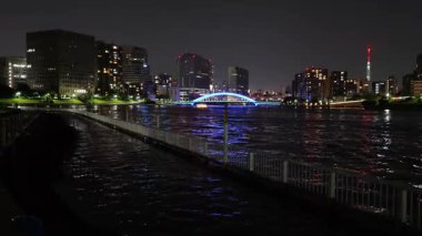 Ishikawajima Parkı, Japonya Tokyo Gecesi Mayıs 2025