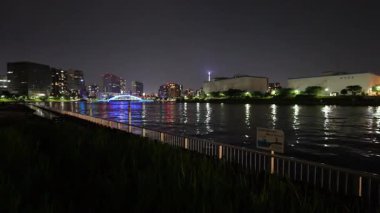 Ishikawajima Parkı, Japonya Tokyo Gecesi Mayıs 2025