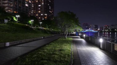 Ishikawajima Parkı, Japonya Tokyo Gecesi Mayıs 2025