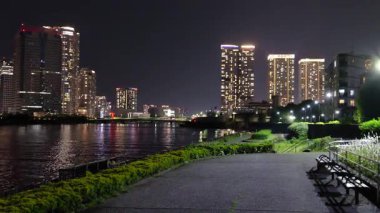 Ishikawajima Parkı, Japonya Tokyo Gecesi Mayıs 2025