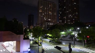 Harumi Triton Meydanı, Japonya Tokyo Gece Manzarası 2025