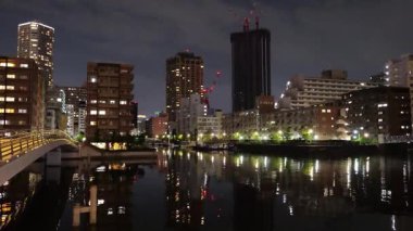 Harumi Triton Meydanı, Japonya Tokyo Gece Manzarası 2025