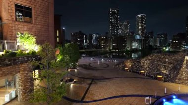 Harumi Triton Meydanı, Japonya Tokyo Gece Manzarası 2025