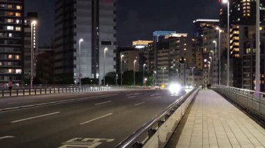 Tsukuda Ohashi Köprüsü, Japonya Tokyo Gecesi Mayıs 2025