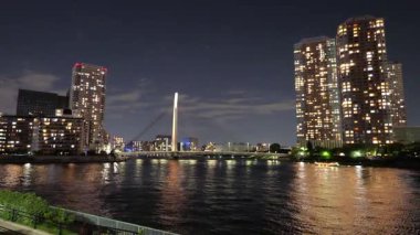 Chuo Köprüsü, Japonya Tokyo Gecesi Mayıs 2025