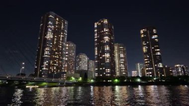 Chuo Köprüsü, Japonya Tokyo Gecesi Mayıs 2025