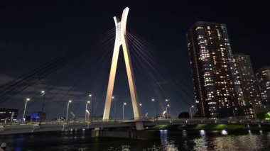 Chuo Köprüsü, Japonya Tokyo Gecesi Mayıs 2025