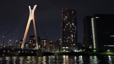 Chuo Köprüsü, Japonya Tokyo Gecesi Mayıs 2025