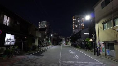 Tsukudajima, Japonya Tokyo Gecesi Mayıs 2025