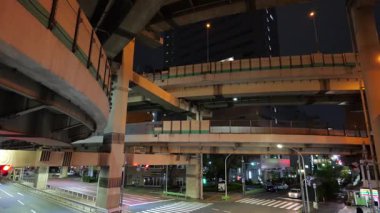 Hakozaki Kavşak Gecesi Görünümü 2025