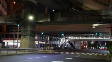 Hakozaki Kavşak Gecesi Görünümü 2025