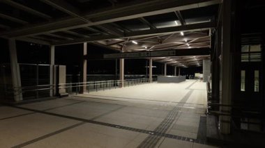 Hamamatsucho, Japon Tokyo Gece Manzarası Nisan 2025