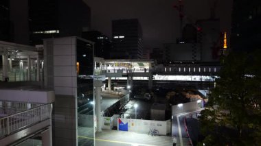 Tamachi, Japonya Tokyo Gece Manzarası 2025