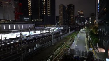 Tamachi, Japonya Tokyo Gece Manzarası 2025