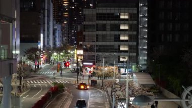Tamachi, Japonya Tokyo Gece Manzarası 2025