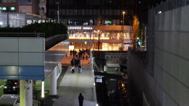 Tamachi, Japonya Tokyo Gece Manzarası 2025