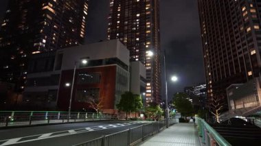 Shibaura Adası, Japonya Tokyo Gece Manzarası 2025