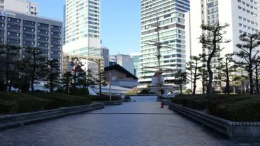 Takeshiba Yolcu Terminali, Japonya Tokyo Ocak 2025