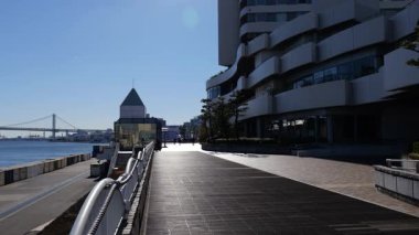 Takeshiba Yolcu Terminali, Japonya Tokyo Ocak 2025