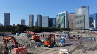 Tsukiji Yeniden Geliştirme, Japonya Tokyo Şubat 2025