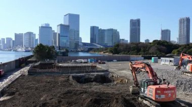 Tsukiji Yeniden Geliştirme, Japonya Tokyo Şubat 2025