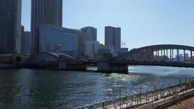 Kachidoki Köprüsü, Japonya Tokyo Ocak 2025