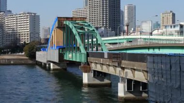 Harumi Köprüsü Yenileme, Tokyo Japonya Ocak 2025