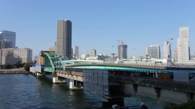 Harumi Köprüsü Yenileme, Tokyo Japonya Ocak 2025