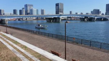 Harumi Ryokudo Parkı, Japonya Tokyo Ocak 2025