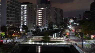 Osaki, Japonya Tokyo Gece Manzarası 2025