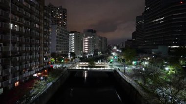 Osaki, Japonya Tokyo Gece Manzarası 2025