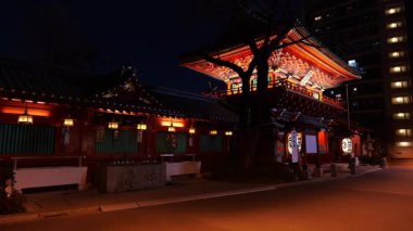 Kanda Myojin, Japonya Tokyo Gece Manzarası 2025