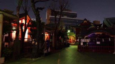 Kanda Myojin, Japonya Tokyo Gece Manzarası 2025