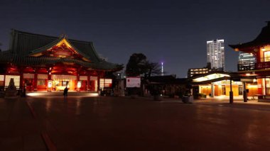 Kanda Myojin, Japonya Tokyo Gece Manzarası 2025
