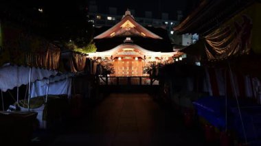 Yushima Tenmangu, Japon Gece Manzarası 2025