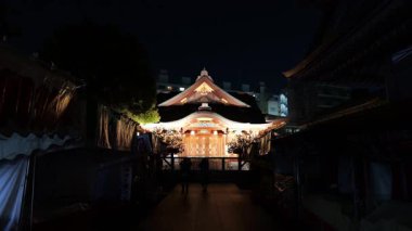 Yushima Tenmangu, Japon Gece Manzarası 2025