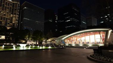 Wadakura Çeşme Parkı, Tokyo Japon Gece Manzarası 2025