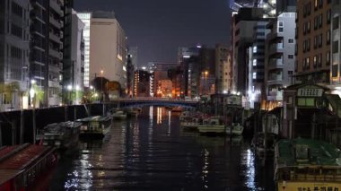 Yanagibashi gece görüşü, Japonya Tokyo Ocak 2025