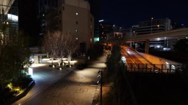 Tokyo Otemachi Gece Manzarası Ocak 2025