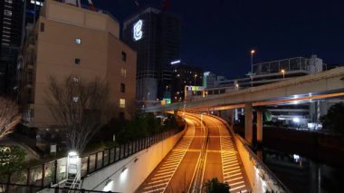 Tokyo Otemachi Gece Manzarası Ocak 2025