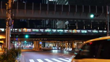 Tokyo Otemachi Gece Manzarası Ocak 2025