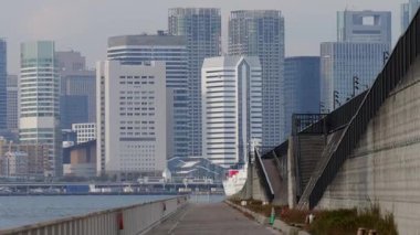 Ariake Kita Ryokudo Parkı, Tokyo Japonya Ocak 2025